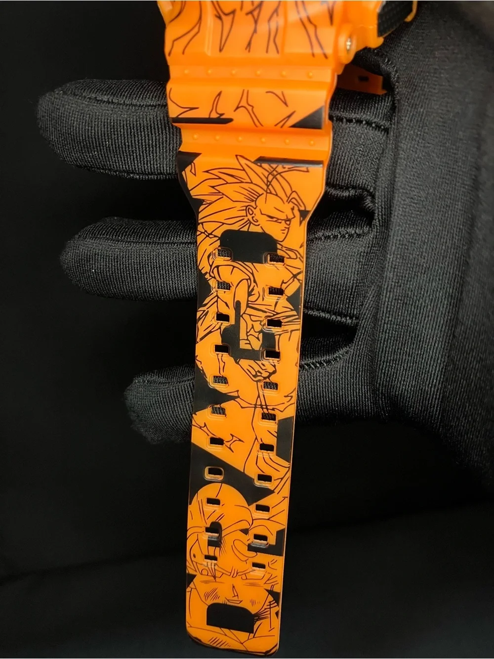 Custom G Shock Orange Dragon Ballz Collab